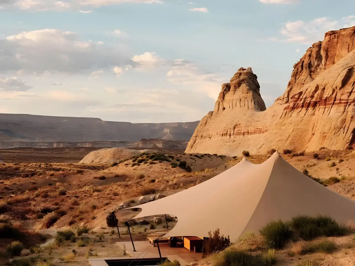 grand canyon luxury tents