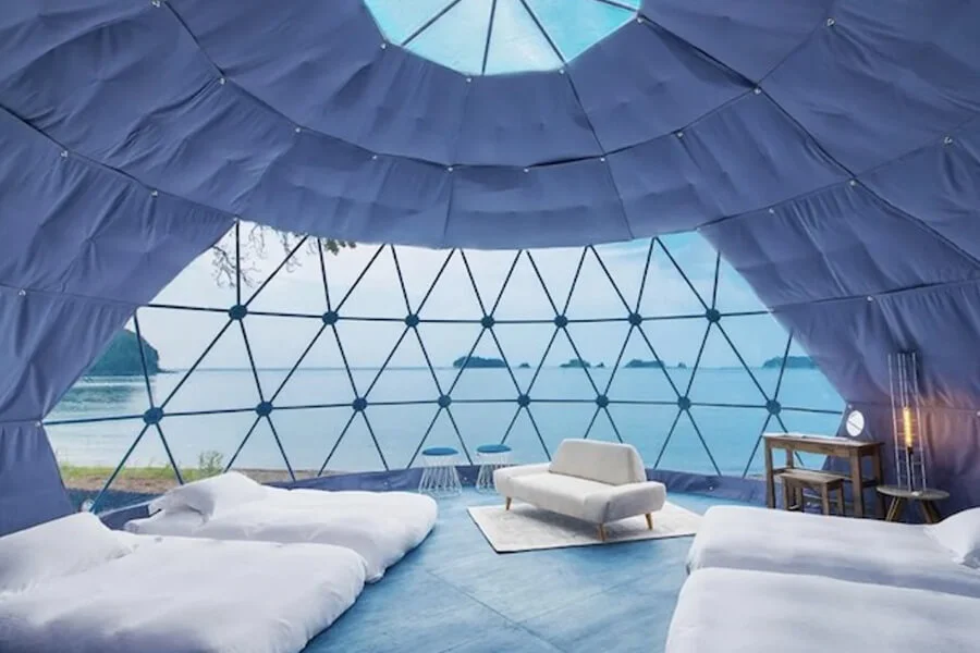 dome glamping tent price