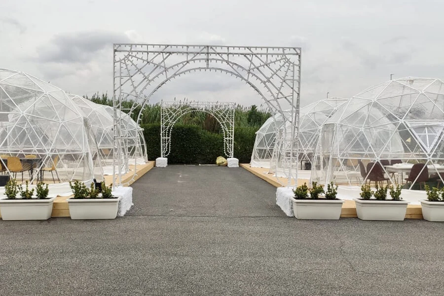 dome tent hotel