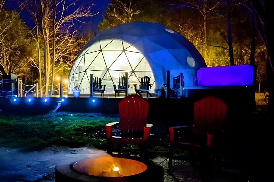 glamping dome tent price