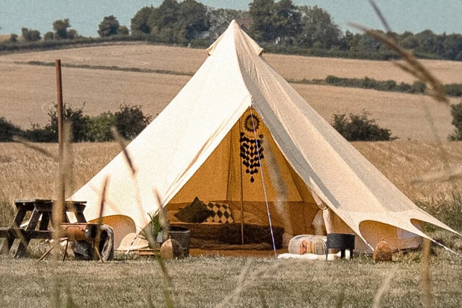 large beach tent