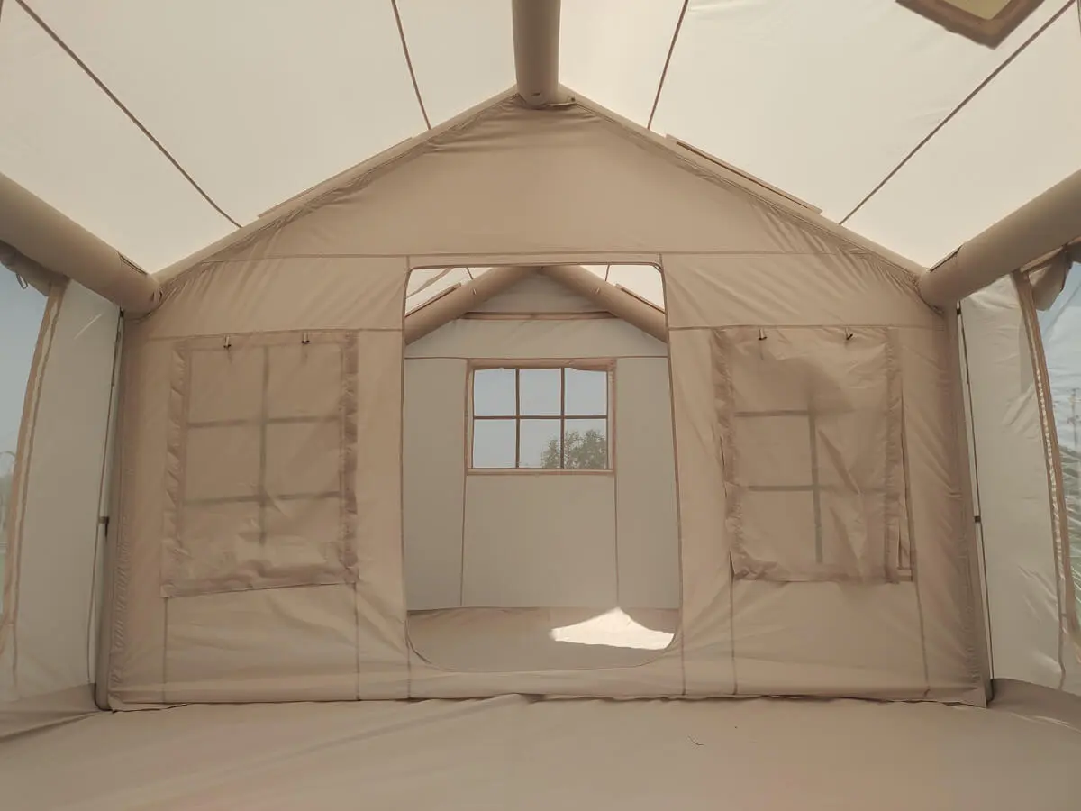 inflatable dome tent