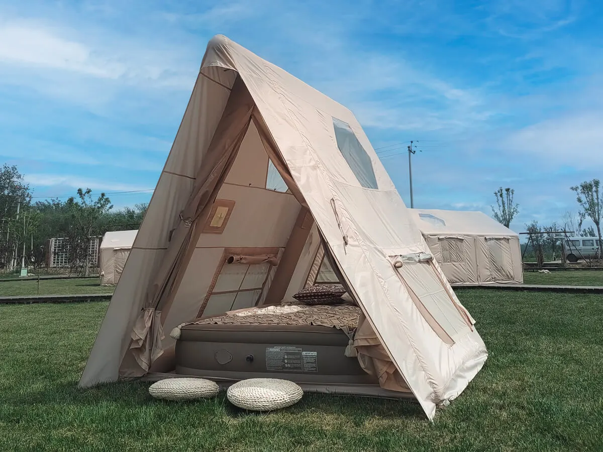 inflatable air tent