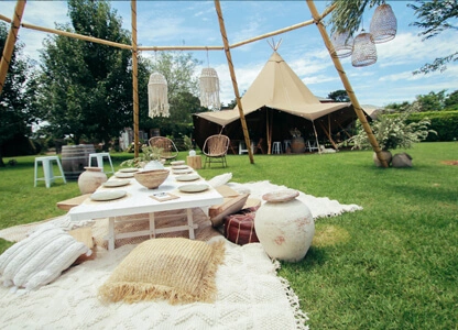 bell tent awning