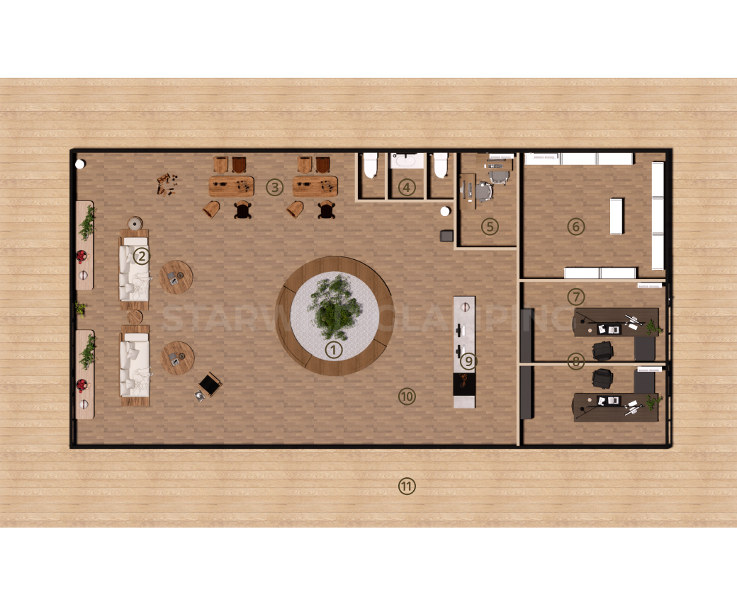 栖居奢华帐篷 · 内部特点