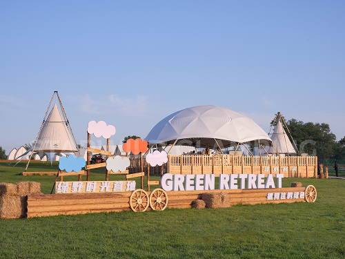 星野上 • 帐篷建筑案例 | 北京通州绿野时光营地