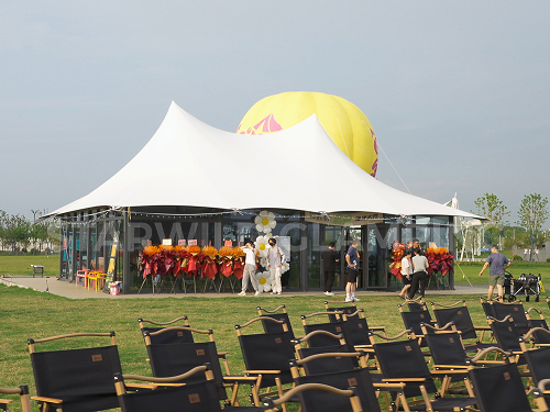 星野上 • 帐篷建筑案例 | 江苏南通OFF-CITY野营度假公园