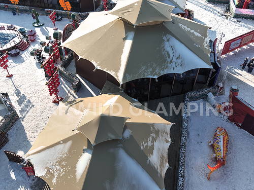 星野上 • 帐篷建筑案例 | 查干湖冰雪渔猎文化旅游节