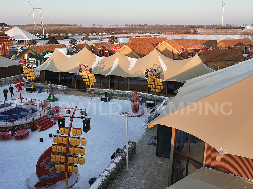 星野上 • 帐篷建筑案例 | 查干湖冰雪渔猎文化旅游节