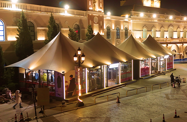 栖庭帐篷商业空间案例