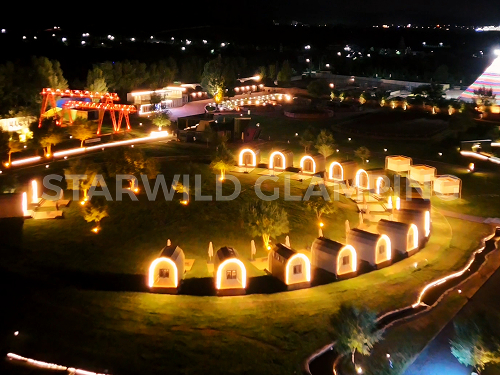 星野上 • 帐篷建筑案例 | 内蒙古呼和浩特峪见小镇营地