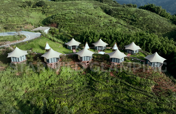 星野上 • 帐篷建筑案例 | 四川宜宾八仙山云舍营地