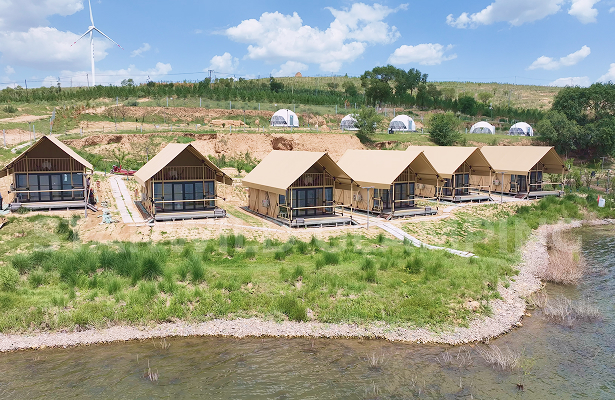 星野上 • 帐篷建筑案例 | 山西右玉常门铺水库营地