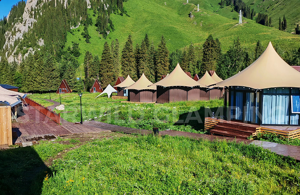 星野上酒店露营帐篷案例