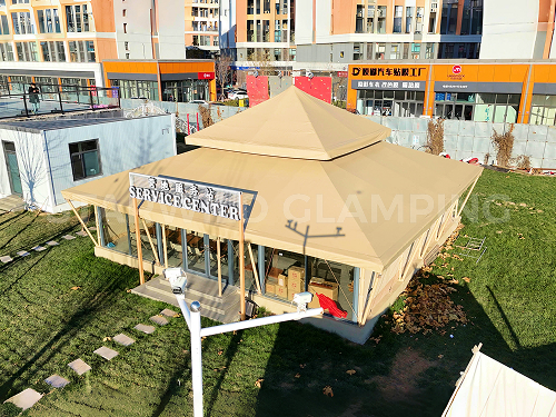 星野上 • 帐篷建筑案例 | 天津武清西西里露营萌宠乐园