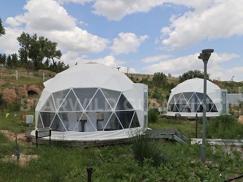 星野上 • 帐篷建筑案例 | 山西右玉常门铺水库营地