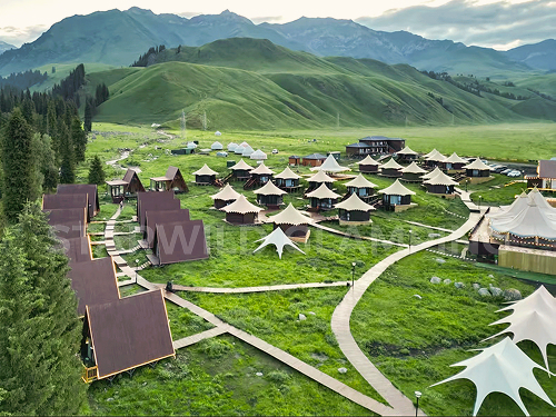 星野上 • 帐篷建筑案例 | 新疆唐布拉百里星空野奢营地