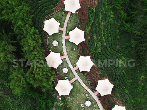 星野上 • 帐篷建筑案例 | 四川宜宾八仙山云舍营地