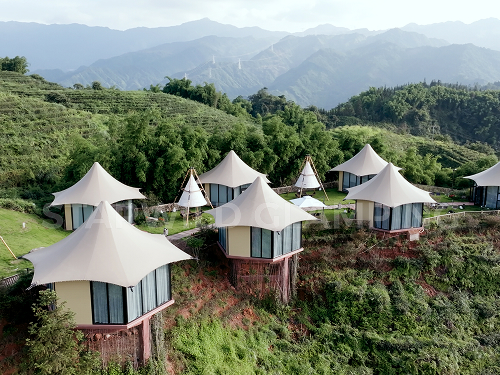 星野上 • 帐篷建筑案例 | 四川宜宾八仙山云舍营地