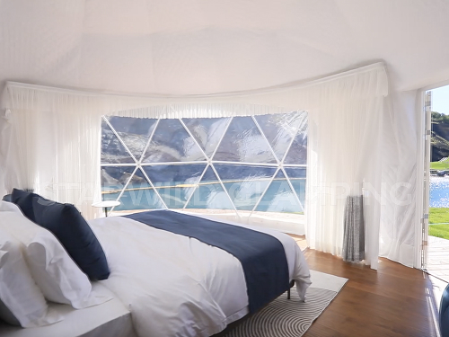 星野上 • 帐篷建筑案例 | 黑龙江双鸭山翡翠湖森林公园营地