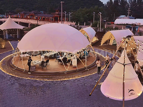 星野上 • 帐篷建筑案例 | 辽宁象牙山露营基地