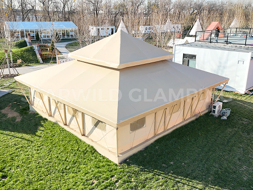 星野上 • 帐篷建筑案例 | 天津武清西西里露营萌宠乐园