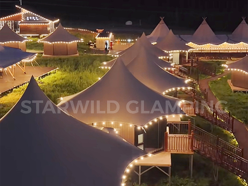 星野上 • 帐篷建筑案例 | 新疆唐布拉百里星空野奢营地