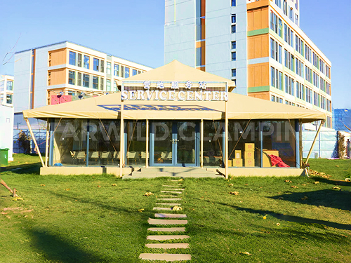 星野上 • 帐篷建筑案例 | 天津武清西西里露营萌宠乐园