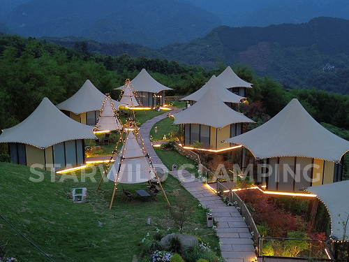 星野上 • 帐篷建筑案例 | 四川宜宾八仙山云舍营地