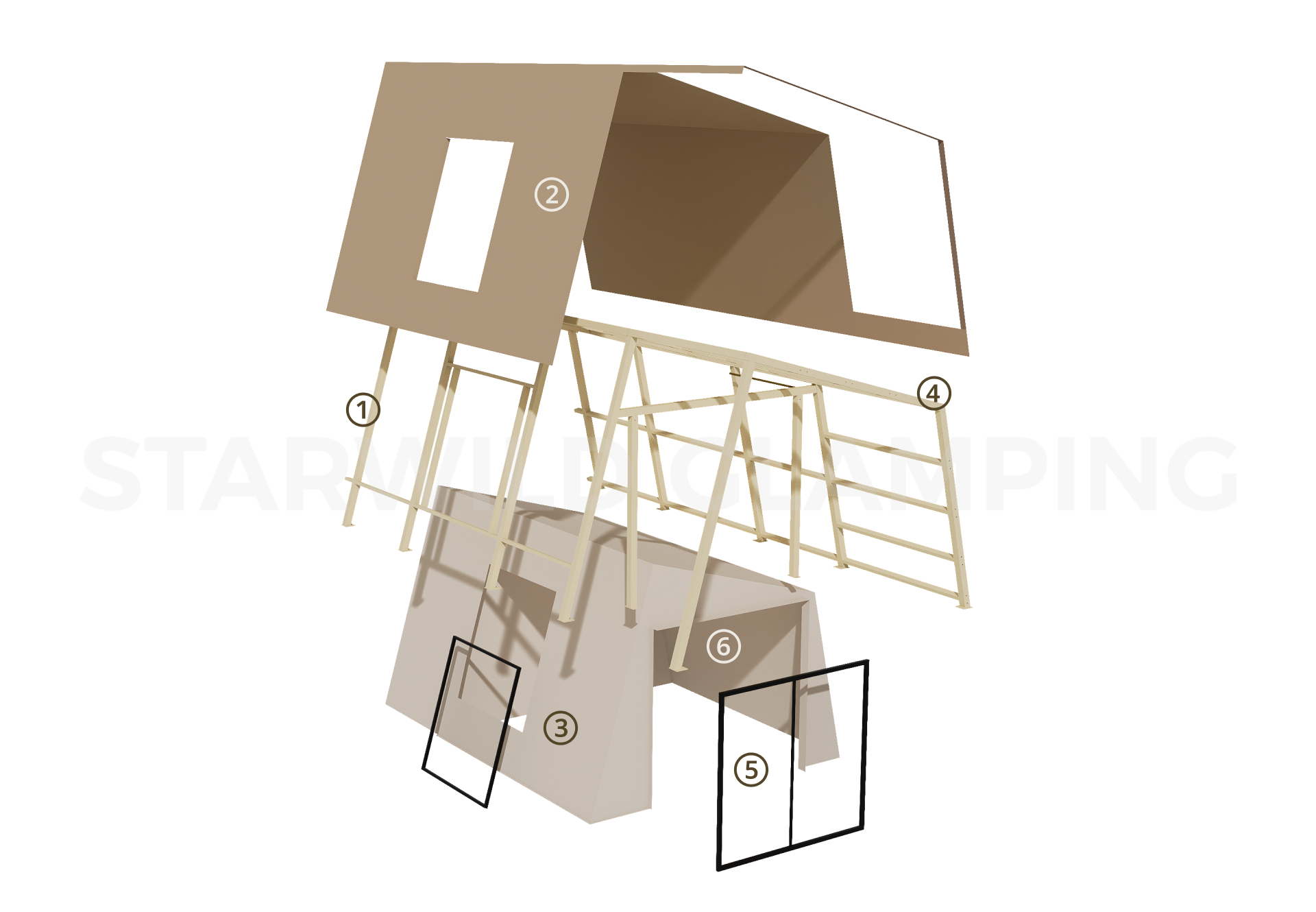 星燧奢华帐篷 · 设计与配置