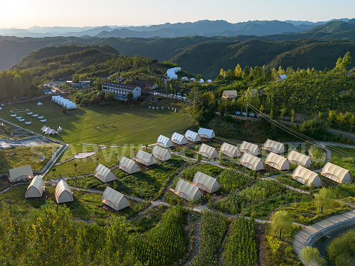 星野上 • 帐篷建筑案例 | 湖北十堰童话谷天空牧场营地