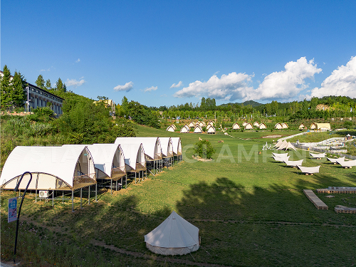 星野上 • 帐篷建筑案例 | 湖北十堰童话谷天空牧场营地