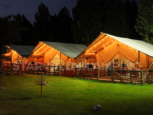 星野上 • 帐篷建筑案例 | 山东淄博日光浴营地