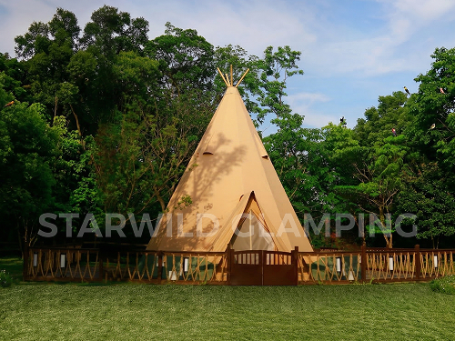 星野上 • 帐篷建筑案例 | 山东淄博日光浴营地