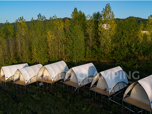 星野上 • 帐篷建筑案例 | 湖北十堰童话谷天空牧场营地