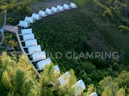 星野上 • 帐篷建筑案例 | 湖北十堰童话谷天空牧场营地