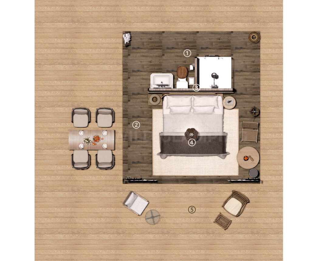 紫微星帐篷 · 内部特点